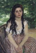 Pierre Renoir Summer(The Gypsy Girl) Spain oil painting artist